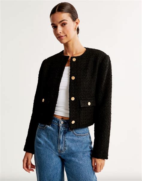 cropped chanel style jacket